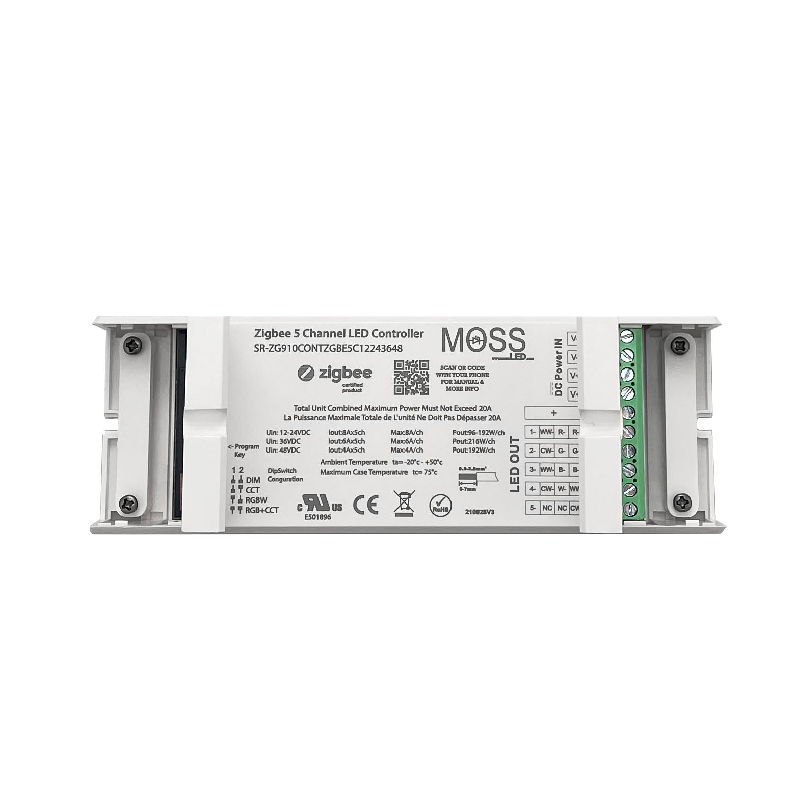 ZigBee 5 Channel LED Controller