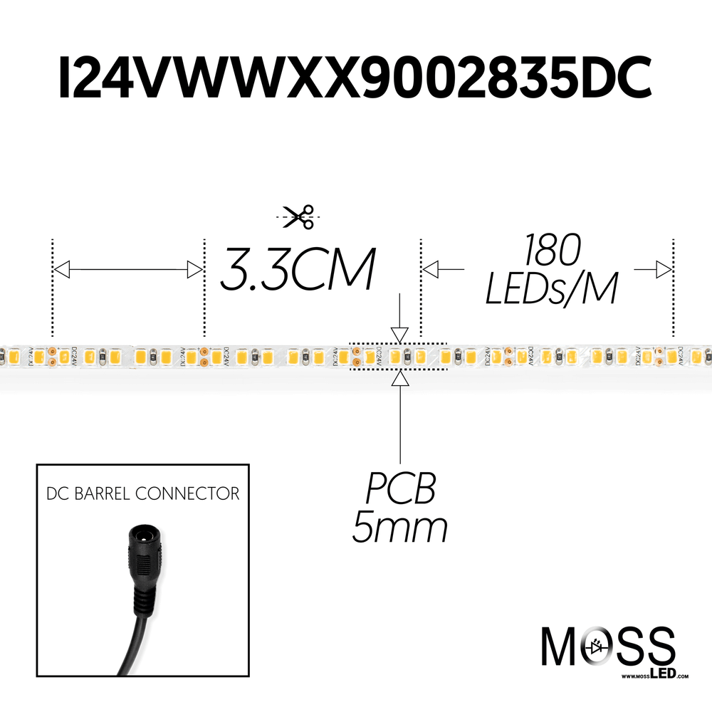 FlexLEDslim 180 White 24V