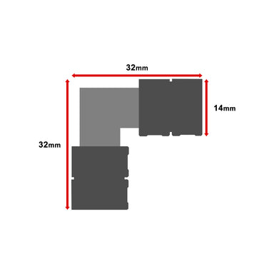 FlexLED Connectors QwikClips - Moss LED