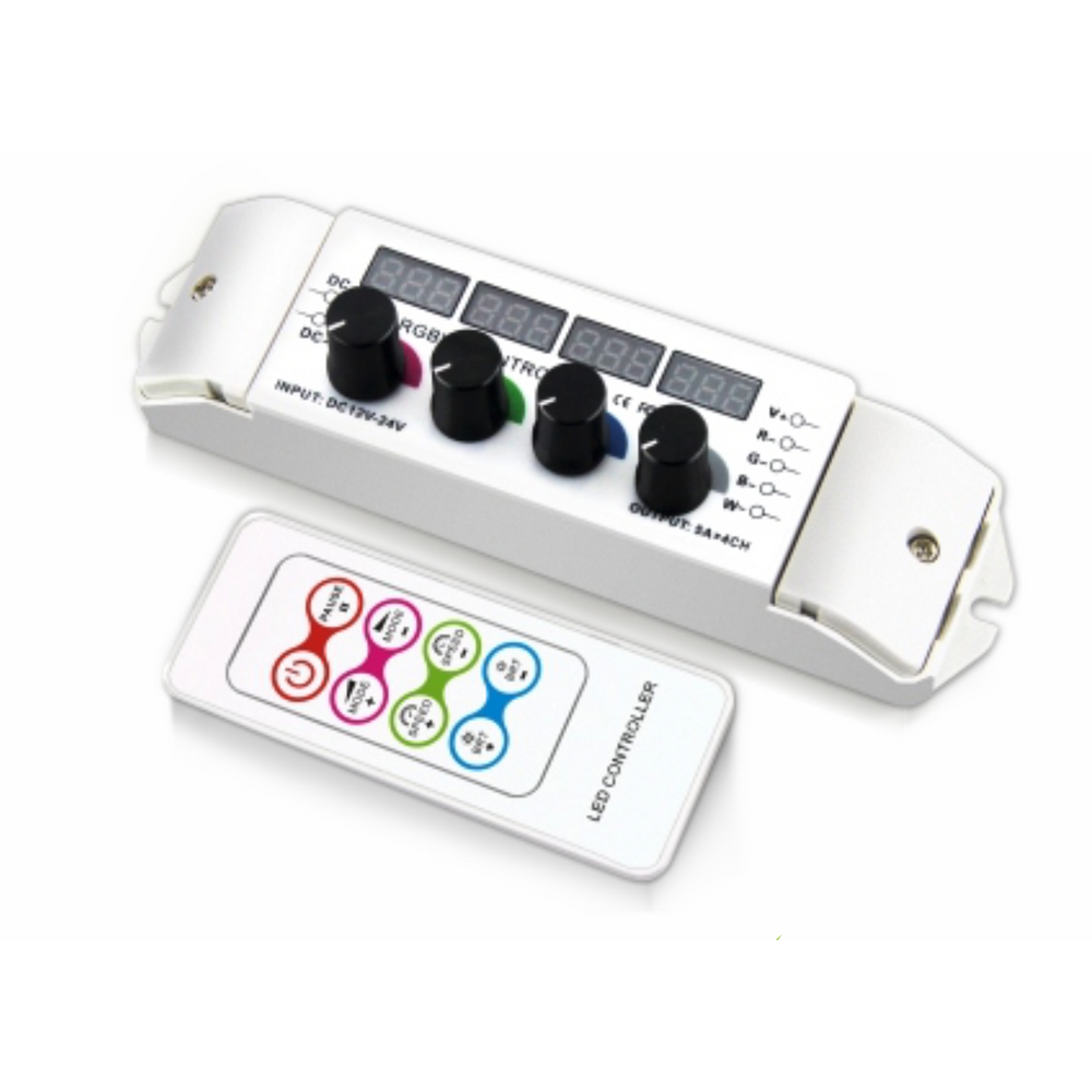 Four Channel RGBW Rotary Dimmer