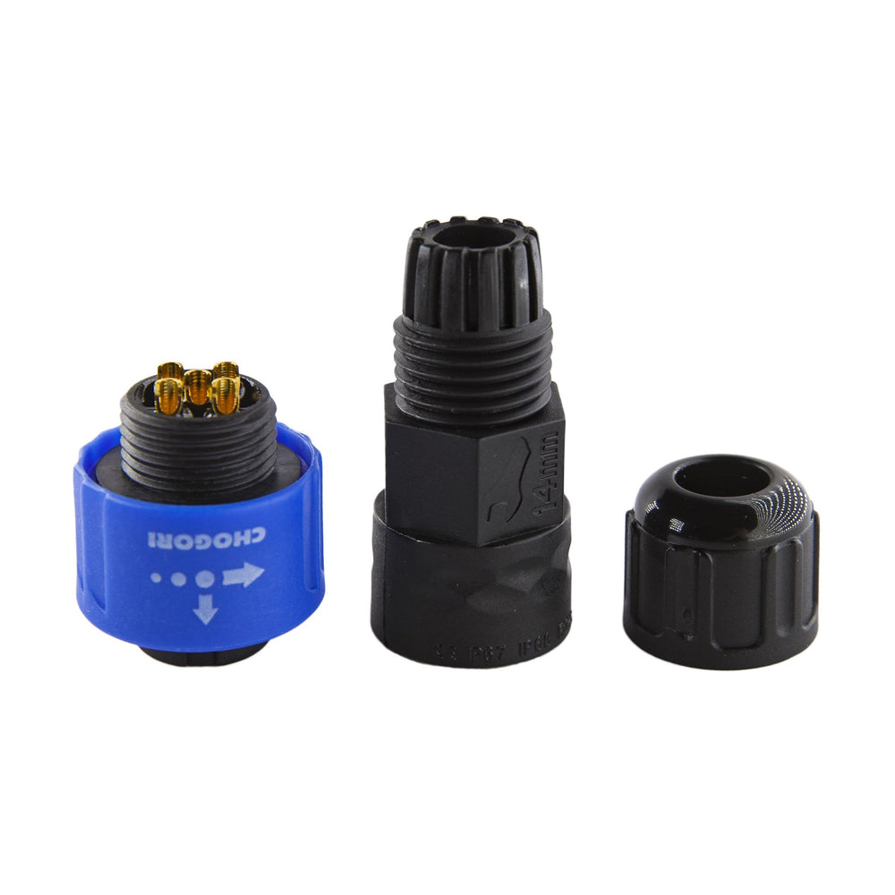 Extension Cable 5-PIN Male Connector Field Installable Plug - Moss LED