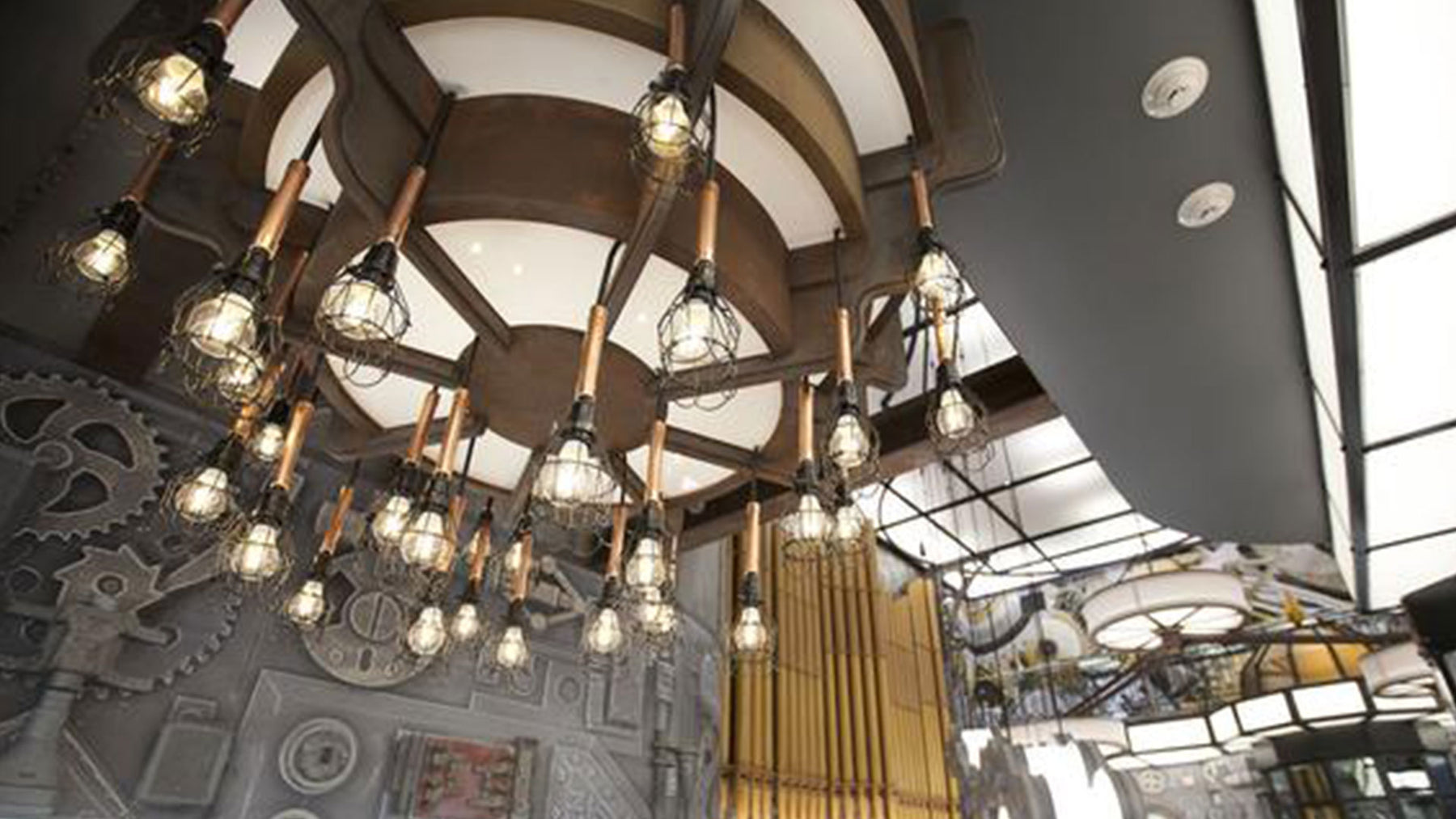 LED Filament Bulbs in the new Big Brother Canada House