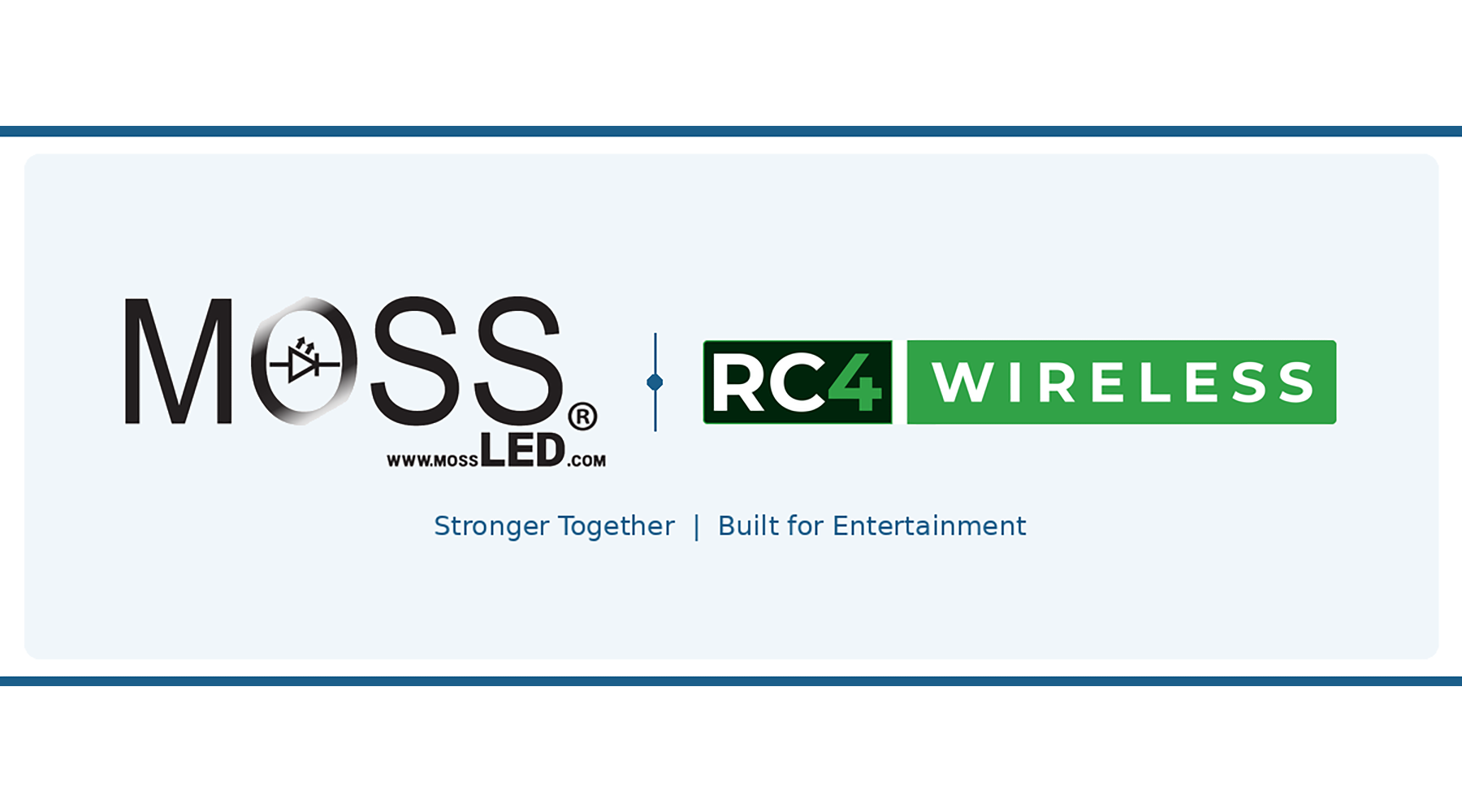 RC4 Wireless Joins Moss LED