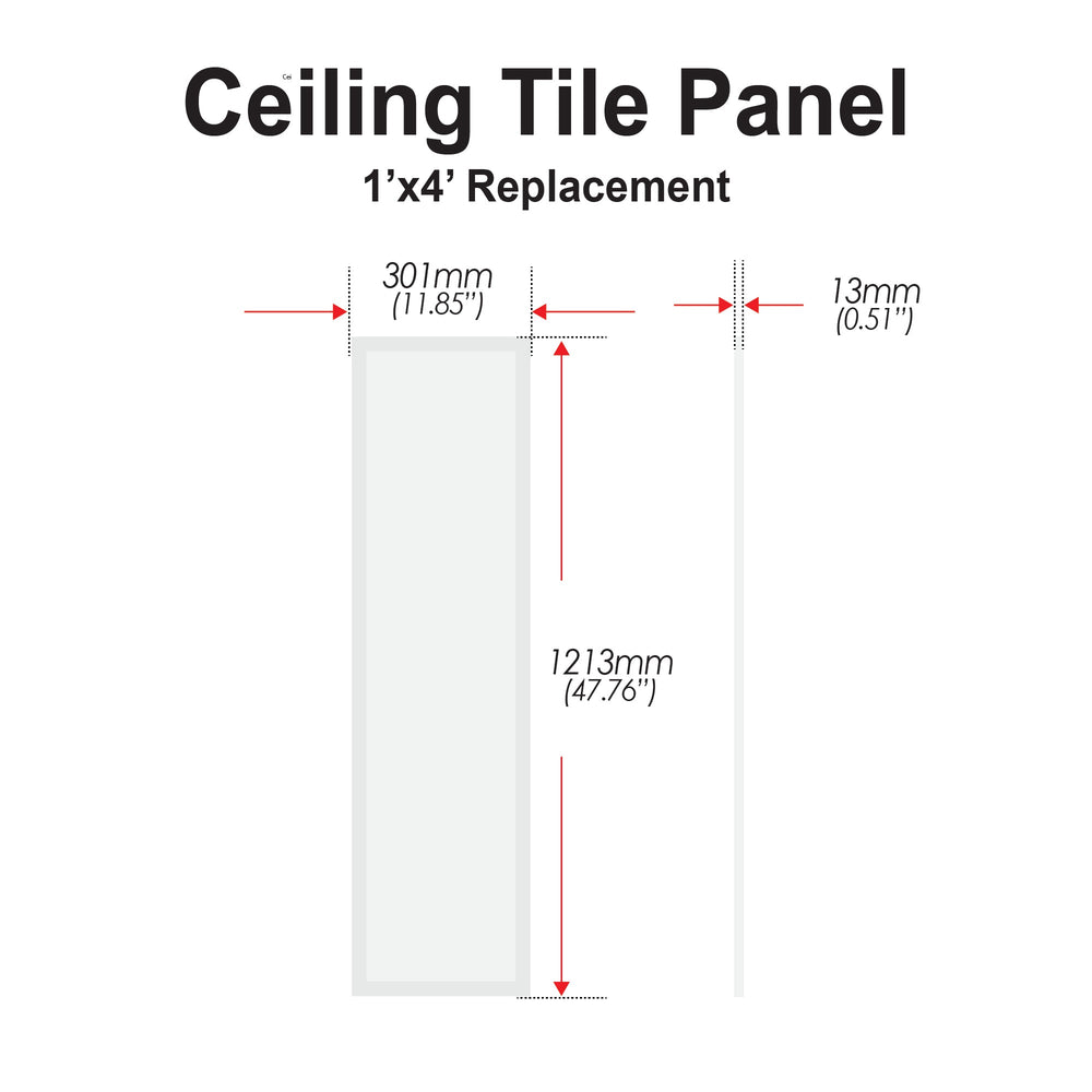 Ceiling Tile Panel - RGB + CCT Adjustable - Moss LED