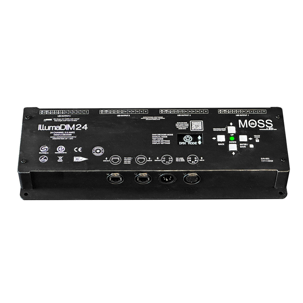 IllumaDIM 24 - 24-Channel DMX Dimmer