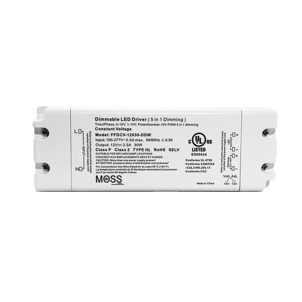 Flicker-Free Dimmable Fanless LED Drivers