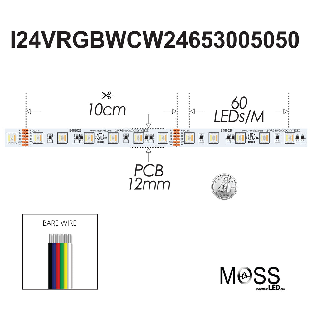 FlexLED RGB+WW+CW 24V (All-In-One Diode)