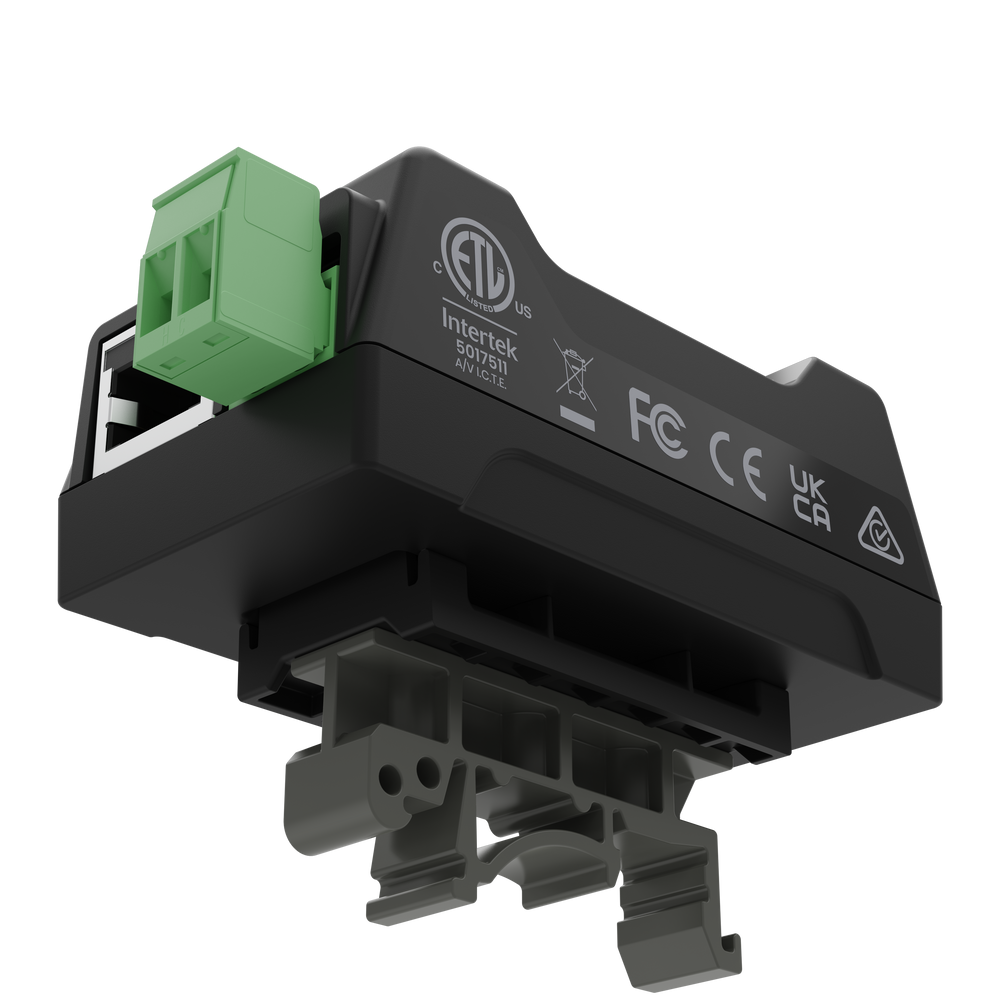 PixLite R1F-S Receiver - DIN Rail Mount Kit