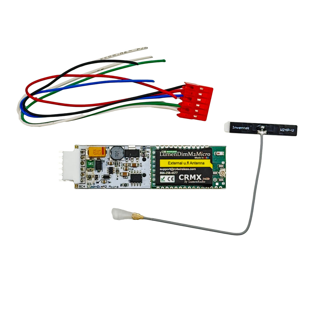LumenDimM2micro - 2 Channel CRMX Wireless Dimmer
