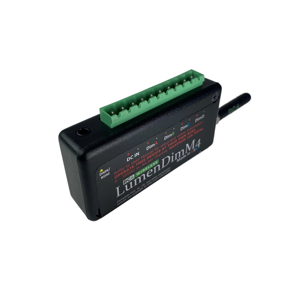 LumenDimM4 - 4 Channel CRMX Wireless Dimmer