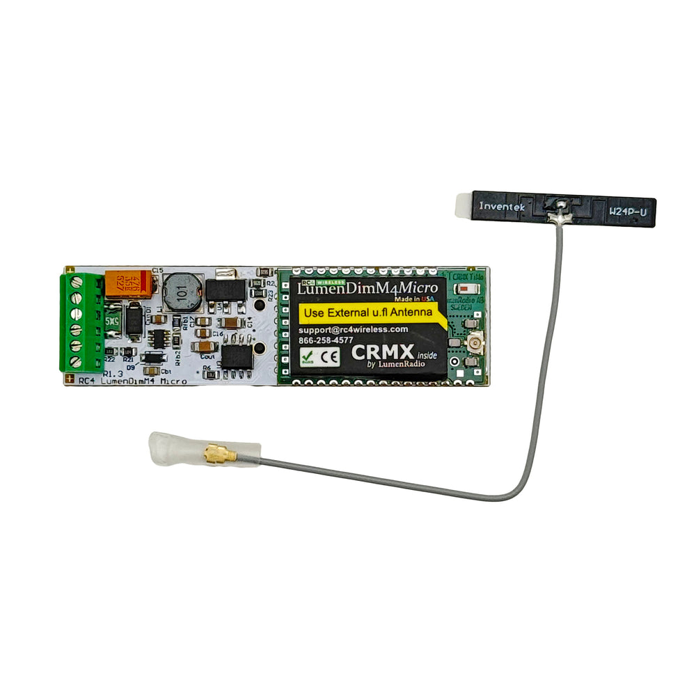 LumenDimM4micro - 4 Channel CRMX Wireless Dimmer