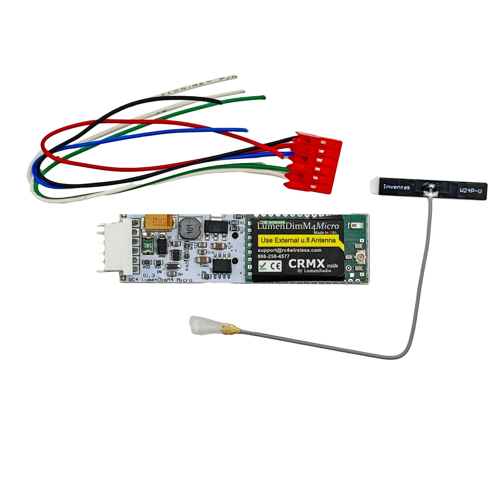 LumenDimM4micro - 4 Channel CRMX Wireless Dimmer