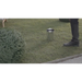 Astera QuikBeam FlexCover mirrored chrome finish in use outdoors on grass lawn reflecting surrounding environment blending into landscape