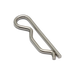 Astera Safety R Clip stainless steel latch spring pin for TubeHolder single clip close-up transparent background