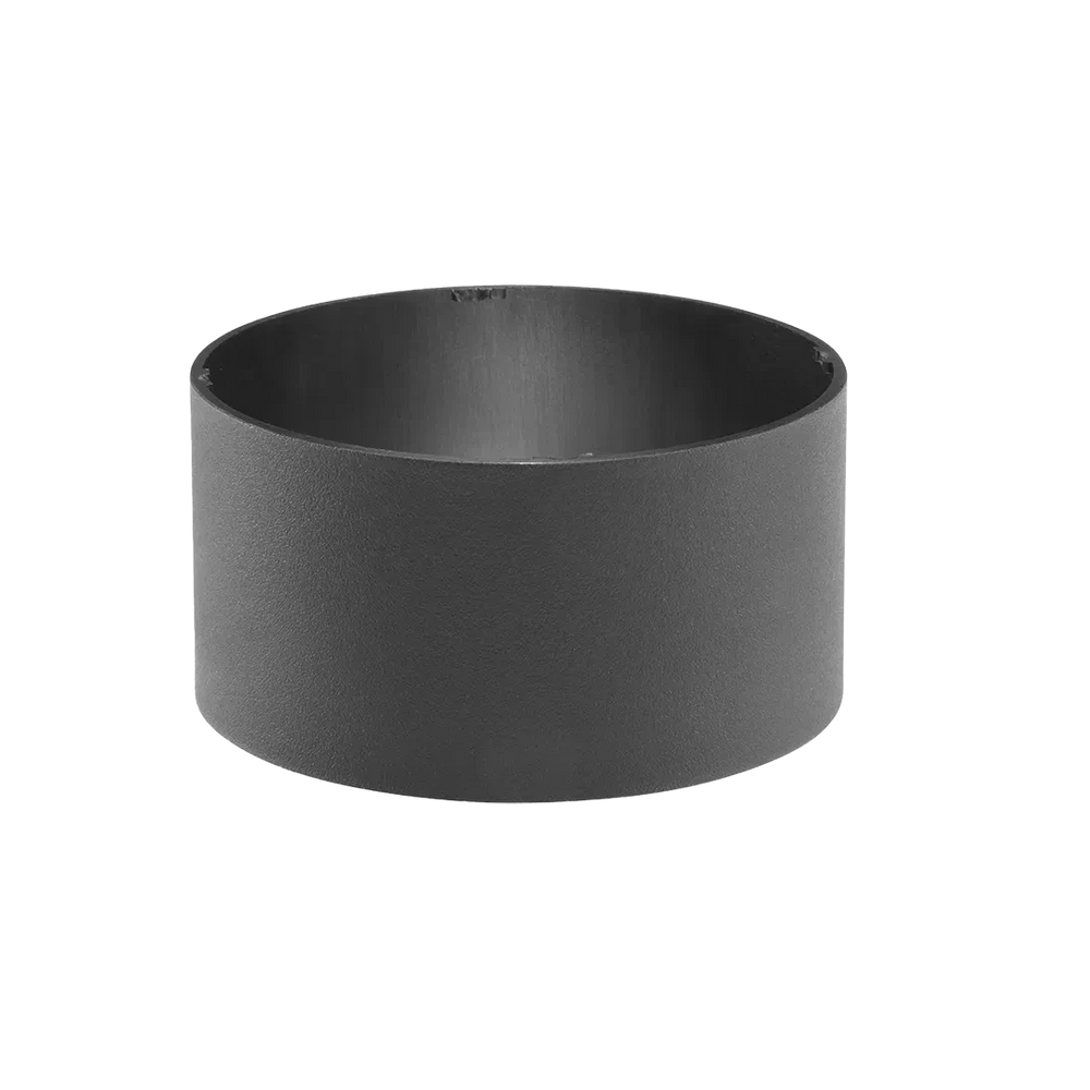 Astera SolaSnoot wide snoot accessory for SolaBulb angle view cylindrical grey light modifier for beam control transparent background