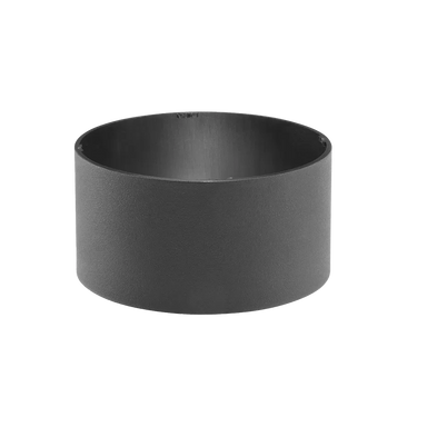 Astera SolaSnoot wide snoot accessory for SolaBulb angle view cylindrical grey light modifier for beam control transparent background