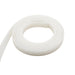 Moss LED ALSST-6114F flexible channel milky white silicone cover coiled in a loop showing flexible diffuser lens for aluminum channel white background