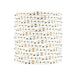 Moss LED FlexLED Bi-Colour 24V LED strip coiled reel unlit showing white PCB with warm and cool white LED components on white background
