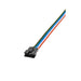 Moss LED pixel connector tail JST 5-pin male 30cm cable with colored wires for addressable LED strips
