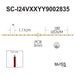 Moss LED ShortCut FlexLEDslim 180 White 24V spec diagram 180 LEDs per meter 1.11cm cut point 5mm PCB bare wire
