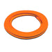 Moss LED SlimNeon FlexLED 12V Orange coiled ring white background