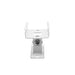 Moss LED SpotFlex rotating clip silver metal front view showing channel opening and phillips screw mounting base for LED strip aluminum profile on white background