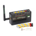 RC4 LumenDim4 4-channel CRMX wireless DMX dimmer with antenna and included Wago and Anderson Powerpole connectors on white background