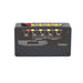 RC4 Wireless RC4Magic Series 3 DMX4dim-500 high power 4-channel wireless dimmer top view showing connector panel with Anderson Powerpole connections DC IN 5-30VDC 42A DIM A B C D channels 30A each crossfade AB CD indicators and RC4Wireless branding on black housing on white background