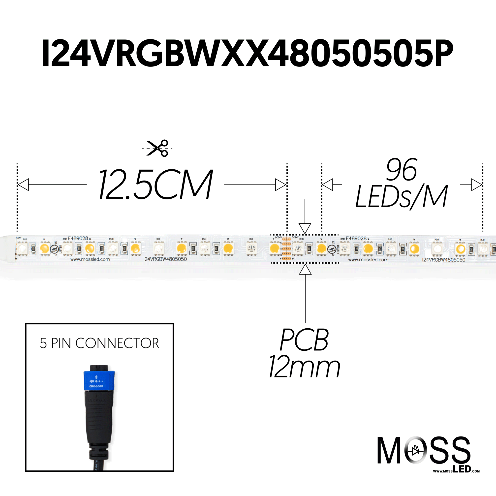 FlexLED 96 RGB + White 24V