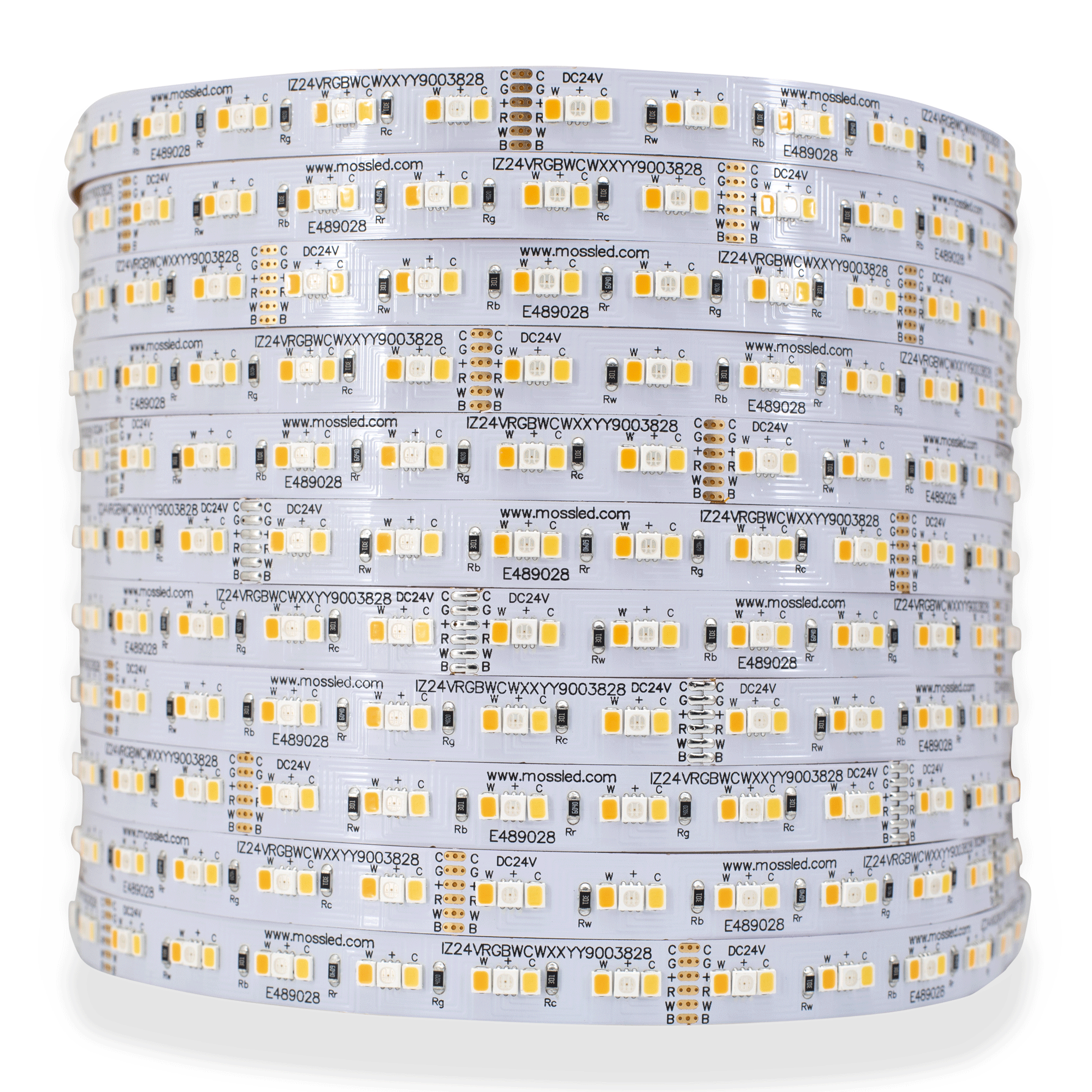 FlexLED 180 RGB+WW+CW 24V Gold