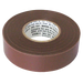 3M brown vinyl electrical tape roll angled view 600V rated for wire insulation and cable color coding