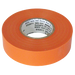 3M orange vinyl electrical tape roll angled view 600V rated for wire insulation and cable color coding