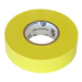 3M yellow vinyl electrical tape roll angled view 600V rated for wire insulation and cable color coding
