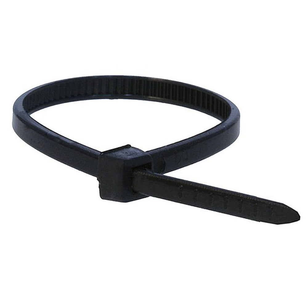 Mounted Head Zip Ties (100 Pack)