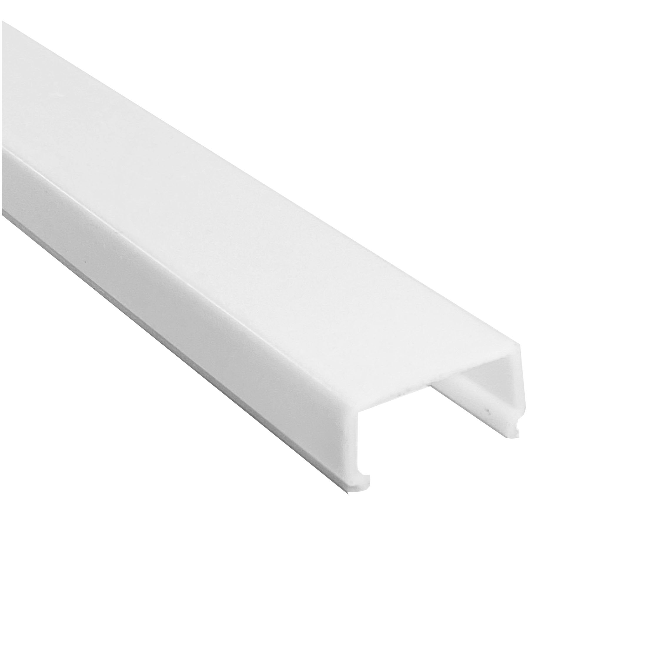 MOSS-ALM-2027 Short Cover Only - PMMA Milky - 2 Meter