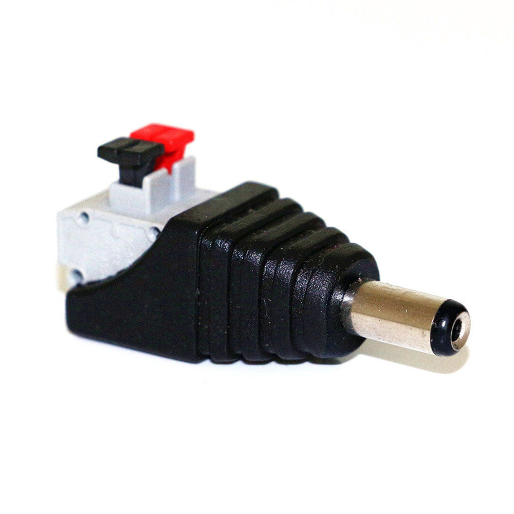 DC Quick Clamp Terminal Block DC Barrel Male