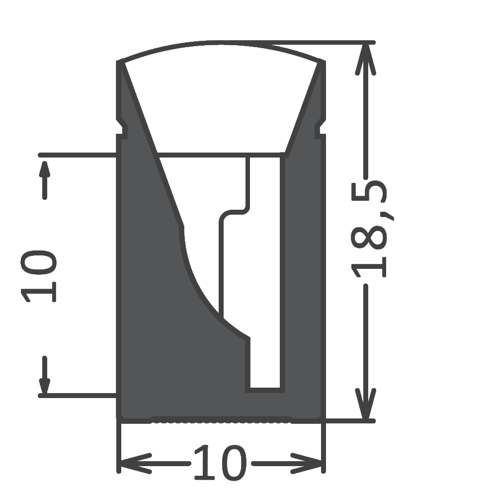 Aluminum Channel - MOSS-ALJ-2232