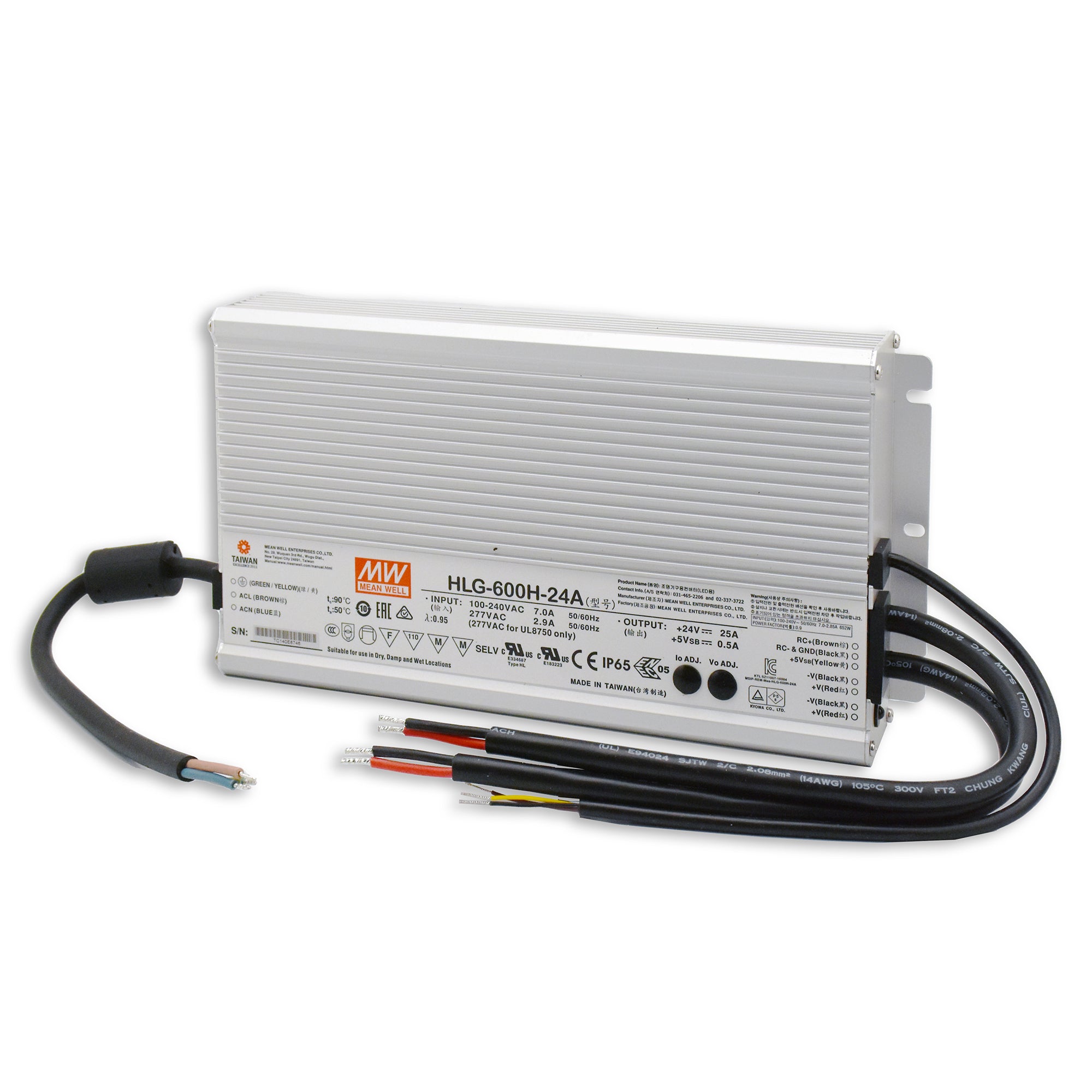 HLG Fanless & Metal Housed Power Supplies