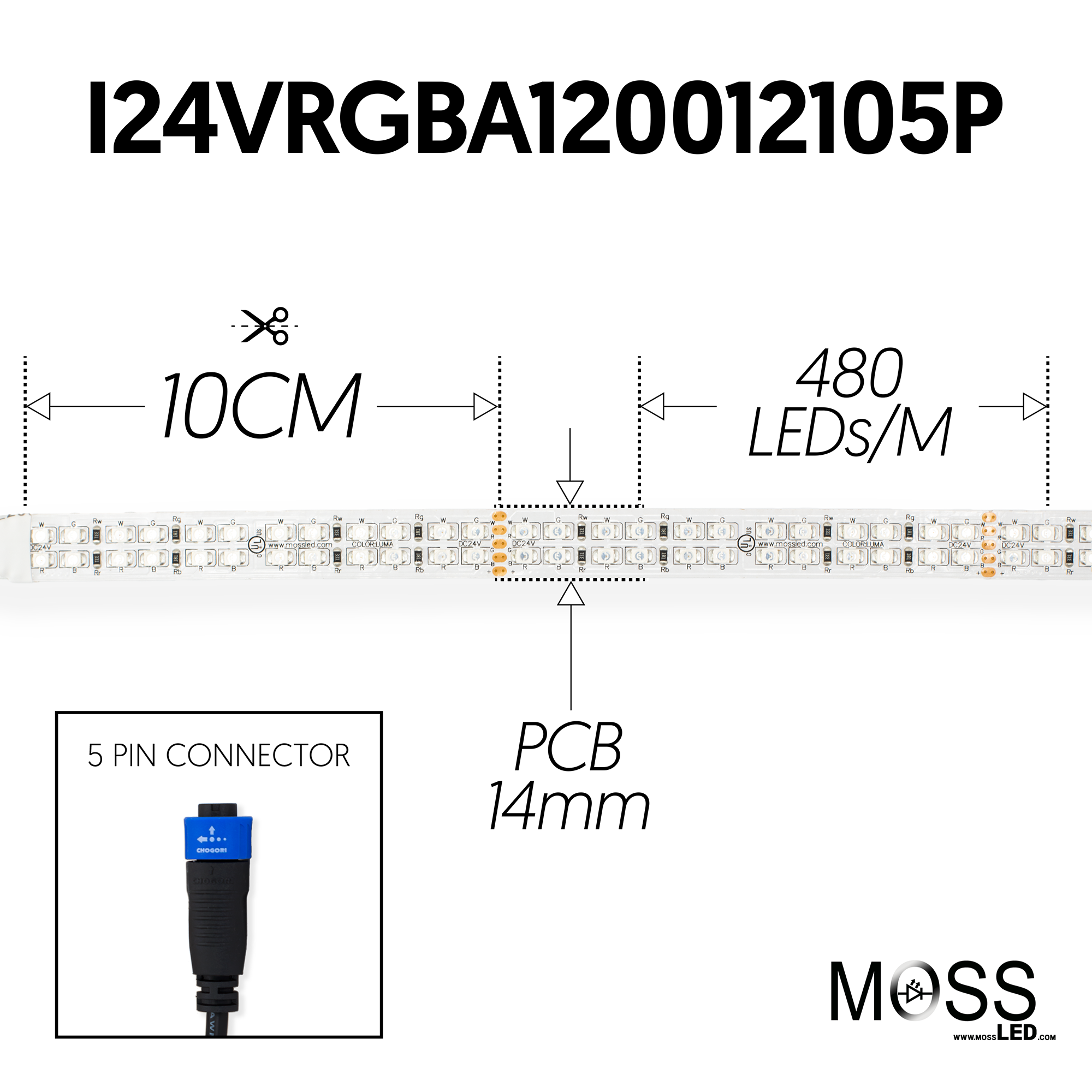 FlexLED 240 RGBA 24V (Individual Diodes)