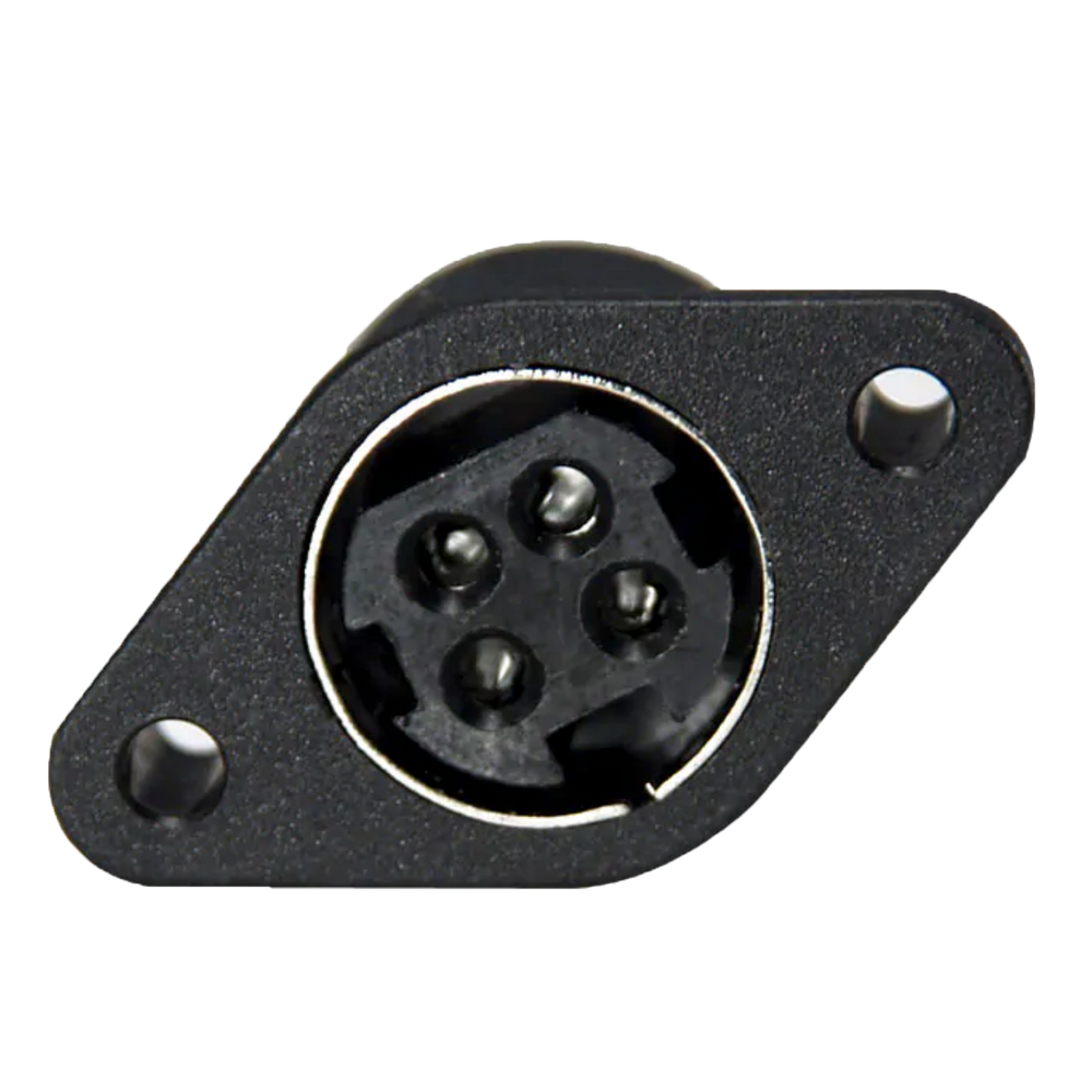 DC Female Panel Mount Connector - High Current R7B DC Barrel Female Panel Mount