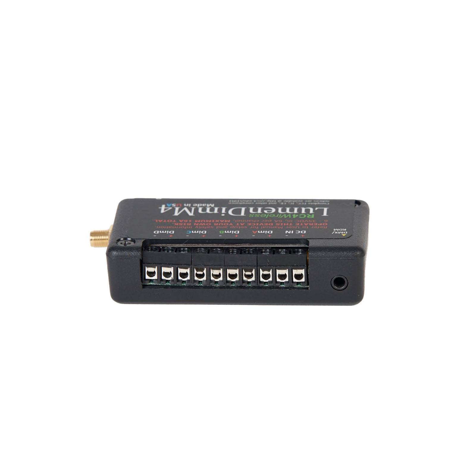 LumenDimM4 - Miniature 4 Channel CRMX Wireless Dimmer