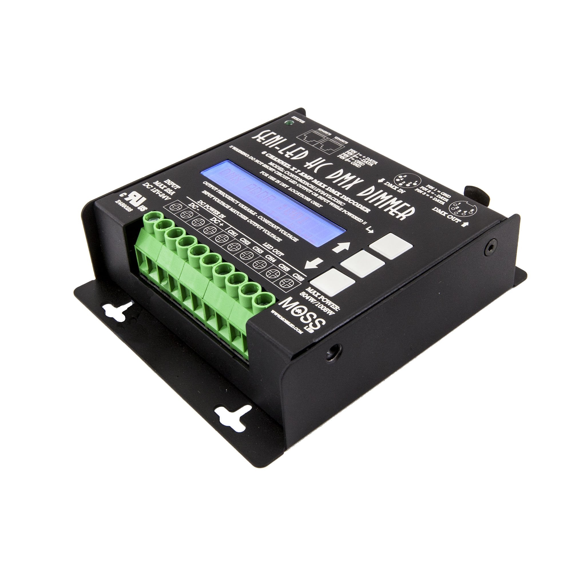 Seni-LED High Current DMX - 6 Channel Dimmer