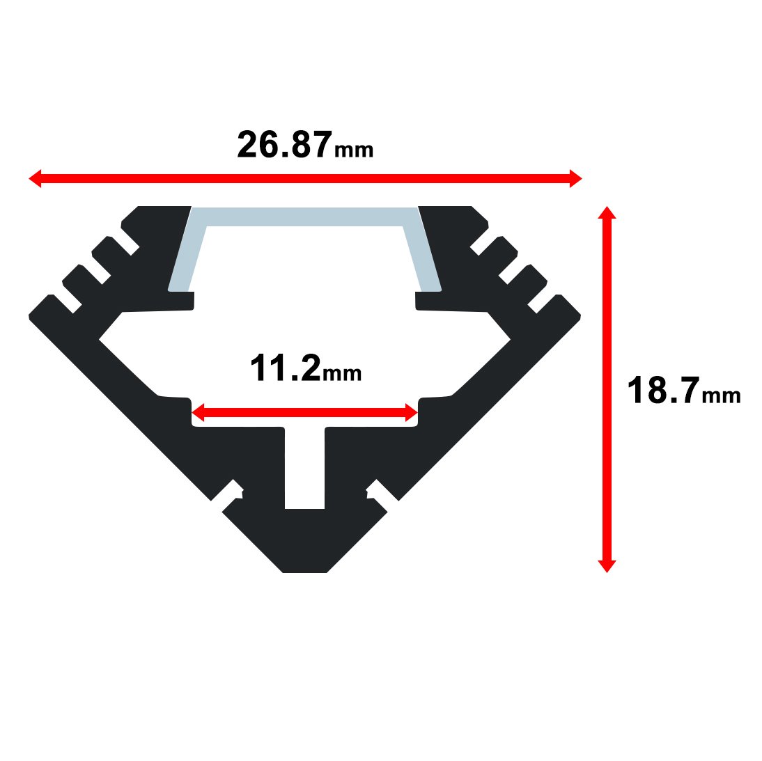 MOSS-ALM-1919 Channel Only - 2 Meter