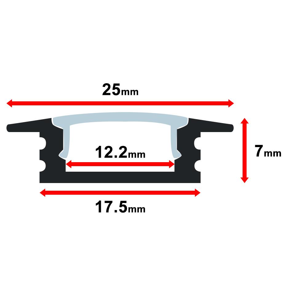 MOSS-ALM-2507 Cover Only - Milky - 2 Meter