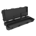 Astera AX1 PixelTube Charging Case open black hard case with wheels foam inserts and charging box compartment on transparent background
