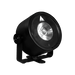 Astera AX3 Lightdrop RGBW LED puck light battery powered front angle view showing lens and black housing