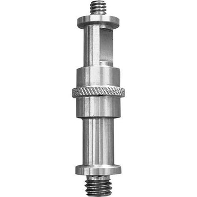 Astera BabyPin double-ended spigot stainless steel with 1/4-20 and 3/8-16 threads for mounting on super clamps and grip gear