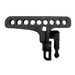 Astera FlyBar rigging accessory for AX2 black metal bracket with multiple mounting holes and clamp attachment on white background