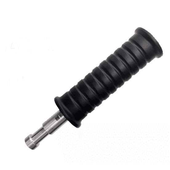 Astera Helios handle with rubber grip and baby pin mount for Helios tube
