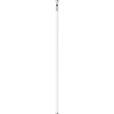 Astera Hyperion FP3 single LED tube light full length vertical profile view showing slim white cylindrical tube with end cap connector for professional film and event lighting on white background
